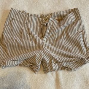 Alythea pinstriped shorts